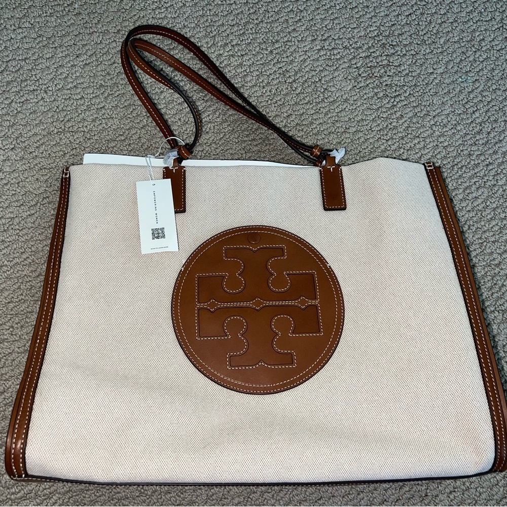 Tory Burch Ella Canvas Tote